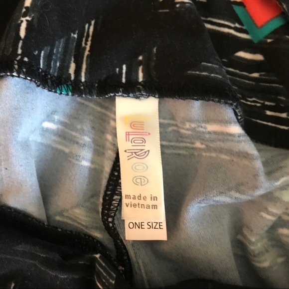 Multi colored LulaRoe Leggings - Picture 3 of 3
